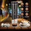3-in-1 Portable Espresso Machine Cordless Self-Heating Coffee Maker with 7500mAh Battery 90℃/194℉ Heating 20Bar Pressure Anti-Dry Burn Fit for Ground