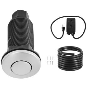 Garbage Disposal Air Switch Kit, Dual Outlet Sink Top Air Switch for Food Waste Disposal