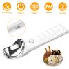 Heated Ice Cream Scoop Rechargeable Electric Ice Cream Scooper IP66 Waterproof 45S Fast Heating to 158°F 5-Min Auto Shutoff for Hard Ice Cream Gelato