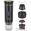3-in-1 Portable Espresso Machine Cordless Self-Heating Coffee Maker with 7500mAh Battery 90℃/194℉ Heating 20Bar Pressure Anti-Dry Burn Fit for Ground