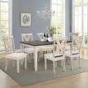 4Pack Waterproof Dining Chair Slipcovers Stretch Chair Seat Slipcovers Removable Washable Jacquard Seat Covers for Dining Room